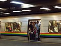 Train at Bellas Artes Station