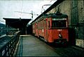 Vienna Stadtbahn at Hütteldorf, March 1980