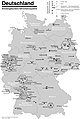 Rapid Transit Systems Map of Germany 2003