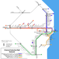 Rail network map