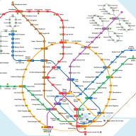 Thumbnail of the MRT map
